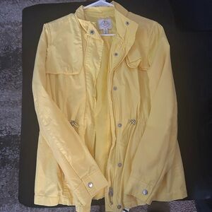 St. John's Bay Yellow Utility Jacket